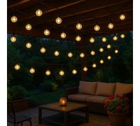 Lampada Solare Luci per Esterni 40x Sfera LED Luftblasenoptik Giardino Deco