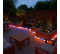Lampada Solare Luci per Esterni 50x LED IP44 da Giardino Multicolore Decorazione [EEK: Non valutato]