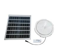 Lampada solare per interni, plafoniera solare con telecomando, 1500 W, lampada solare per corridoio e patio, materiale ABS, durata 8 ore, diverse dimensioni