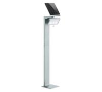Lampada solare X Solar con rilevatore GL-S 19x19,5x118 cm argento Argento