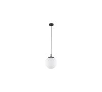 Lampada sospensione bianca sfera 30cm vetro ESME 5670