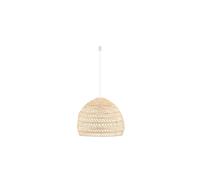 Lampada sospensione BOHO L paralume in rattan naturale 11152