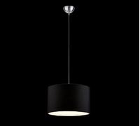 Lampada Sospensione Interno 5W Moderna Paralume Nero Hotel GD Trio