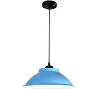 Lampada Sospensione Moderna in Metallo Industria Country V-intage Lampadario Semplice con Coperchio a Vaso E27 Base Retro Fattoria, Lampadari Moderni