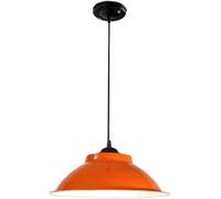 Lampada Sospensione Moderna in Metallo Industria Country V-intage Lampadario Semplice con Coperchio a Vaso E27 Base Retro Fattoria, Lampadari Moderni