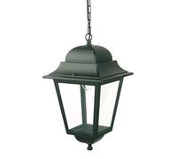 Lampada Sospesa Colore Nero per Esterno Linea Maxi Quadrata Livos