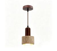 Lampada Sospesa Moderna Autrucker E27 Travertino Sintetico