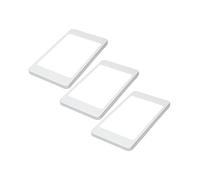 Lampada sottopensile a LED SET da 6 Watt Sensore Lampada da cucina Faretto da incasso Punto luce da incasso, Colore della luce: bianco caldo, Dimensioni set: set da 3 pezzi, selezione: senza sensore