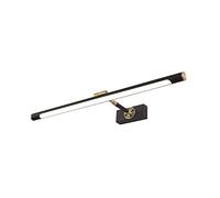 Lampada Specchio Bagno a Led, Luce Specchio Bagno Vintage Impermeabile, Lampada da Parete Specchio Camera da Letto Retrò, Luce Frontale Specchio Regolabile in Rame, Luci Specchio Trucco per Comodino