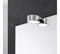 Lampada Specchio Bagno LED, Installazione su Specchio a Filo, Luce Naturale (Stile 2)
