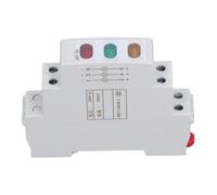 Lampada Spia Led Presenza Indicatore Luminoso su Guida DIN Indicatore Luminoso Led Tri Fasi Guida DIN Spia di Segnalazione AC DC 230 V 20MA Indicatore Luminoso per Torni CNC