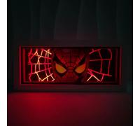 Lampada Spider-Man LED RGB 3D Cambiacolore USB 00Cm- Telecomando Marvel