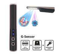 Lampada sterilizzatrice UVC disinfezione antibatterica con powerbank e torcia