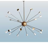 Lampada Stilnovo Anni '50 Per Casa Di Lusso Classica Bella Atomica Sputnik