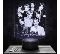 Lampada Stray K deco camera da ragazza Lampada 3D Stray K oggetto K-pop Corea Pop Coreana idea regalo decorazione luce soffusa luce notturna deco ufficio. Natale. regalo adolescente originale TOP