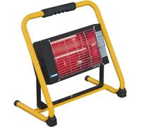 LAMPADA STUFA RISCALDATORE ELETTRICO A RAGGI INFRAROSSI 2000W CON SUPPORTO R610B onforme]