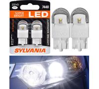 Lampada Sylvania ZEVO LED 7440 Bianca 6000K Due Bulbi Retromarcia Fit OE
