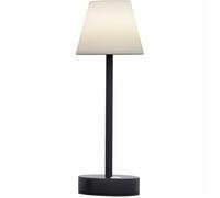 Lampada da tavolo lola slim 30, di metallo.11*11*32cm, batteria ricaricabile. Uso interno ed esterno. Colore Antracite.