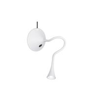 Lampada tavolo da Interno a LED in Plastica Bianco