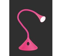 Lampada tavolo da Interno a LED in Plastica Rosa