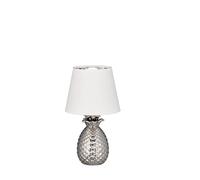 Lampada tavolo da Interno E14 in Ceramica Argento