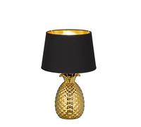 Lampada tavolo da Interno E27 in Ceramica Oro