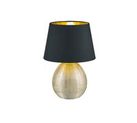 Lampada tavolo da Interno E27 in Ceramica Oro