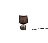 Lampada tavolo da Interno in Ceramica Nickel Anticato