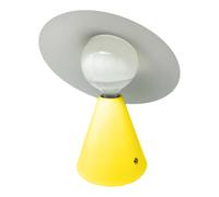 Lampada tavolo decorativa paralume cappello orientabile stile contemporaneo E27 [EEK: A]