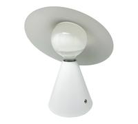 Lampada tavolo decorativa paralume cappello orientabile stile contemporaneo E27 [EEK: A]