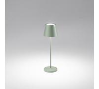Lampada Tavolo Esterno Moderna Diva Alluminio Verde Led 2,5W 3000K