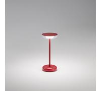 Lampada Tavolo Esterno Moderna Soap Acrilico Rosso Led 2W 3000K