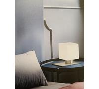 LAMPADA TAVOLO FABAS ZARA NICHEL SATINATO G9 LED DIMMER TOUCH AL TOCCO