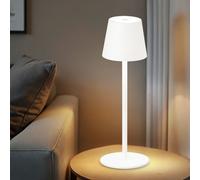 Lampada Tavolo Lampada da Comodino Regolatore Touch LED Sandweiß Batteria USB [EEK: Non valutato]