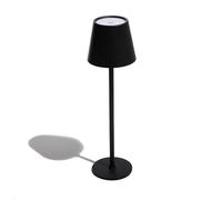 LAMPADA TAVOLO NERA MUITOMAS DESIGN ICONICO, INTERNO E ESTERNO, LED, TABLELAMPBK