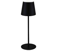 lampada da tavolo senza fili ricaricabile majestic agata nera - 8002829815355