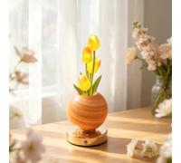 Lampada Tavolo Tulip Luce Notturna Comodino LED Cordoni Ricaricabili