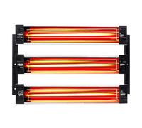 Lampada Termica A Onde Corte For Polimerizzazione Della Vernice 3000W Asciugatrice For Forno Cabina Di Verniciatura Luce Riscaldamento For Riparazione