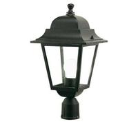 Lampada Testa Palo da Giardino E27 60W in Alluminio Sovil Nero