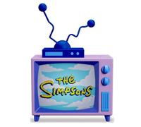 Lampada The Simpsons TV Gadget Room - Logo LED Televisore Simpson Light