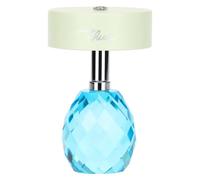 Lampada Thun ricaricabile in cristallo, verde e azzurra