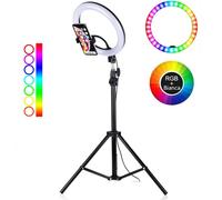 LAMPADA TIKTOK ANELLO LUMINOSO LED TIK TOK LUCE RGB RING LIGHT X SELFIE [EEK: A+++]
