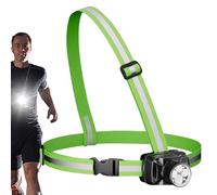Lampada Torcia per Corsa Notturna 1000 Lumen Ricaricabile da Petto