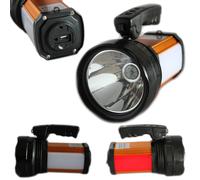 LAMPADA TORCIA RICARICABILE EMERGENZA USB RICARICA DISPOSITIVI LUCE BIANCA ROSSA
