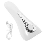 Lampada Unghie Portatile 5w Abs Doppia Luce LED | Asciugatura Rapida, Batteria Integrata e Comando Touch, Illuminazione a 180 Gradi, Bianco Stile Casuale