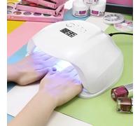 Lampada unghie UV 54W fornetto unghie 36 led nail art ricostruzione SUN X