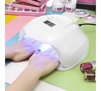 Lampada unghie UV 54W fornetto unghie 36 led nail art ricostruzione SUN X