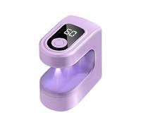 Lampada unghie - UV Light - 7 cm asciugatrice per unghie, chiodi in gel sul modo in cui piccoli mini design portatili portatili C con 2 modalità timer, luci a LED, prestazioni forti, viaggi ideali