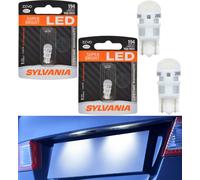 Lampada Upgrade Per Targa Sylvania ZEVO LED 194 Bianca 6000K Due Lampadine