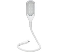 Lampada USB Dimmerabile, Lampada da Notte LED 18ed LED con 3 Livelli di Luminosità, Collo di Cigno USB Flessibile, Lampada da Lettura per Tastiera del Computer, Pc, Laptop